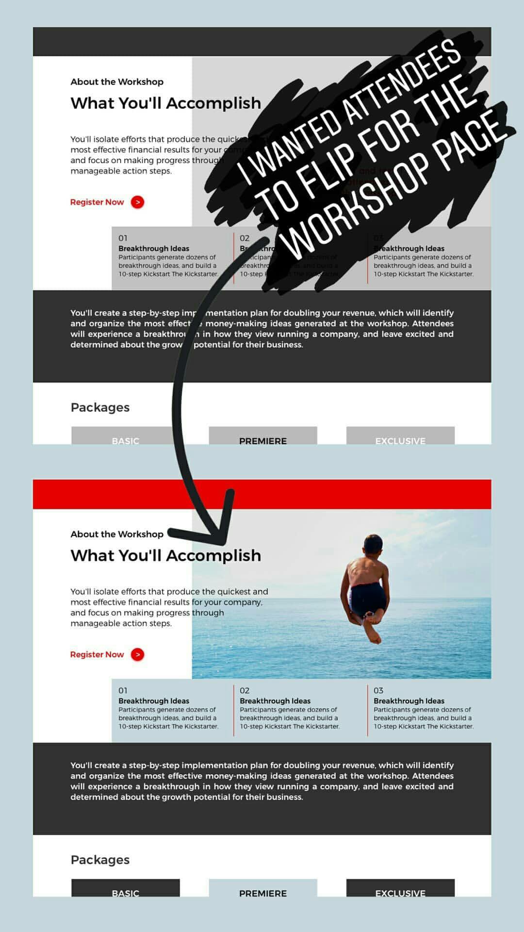 Instagram story for a ui design. By Katherine Delorme.
